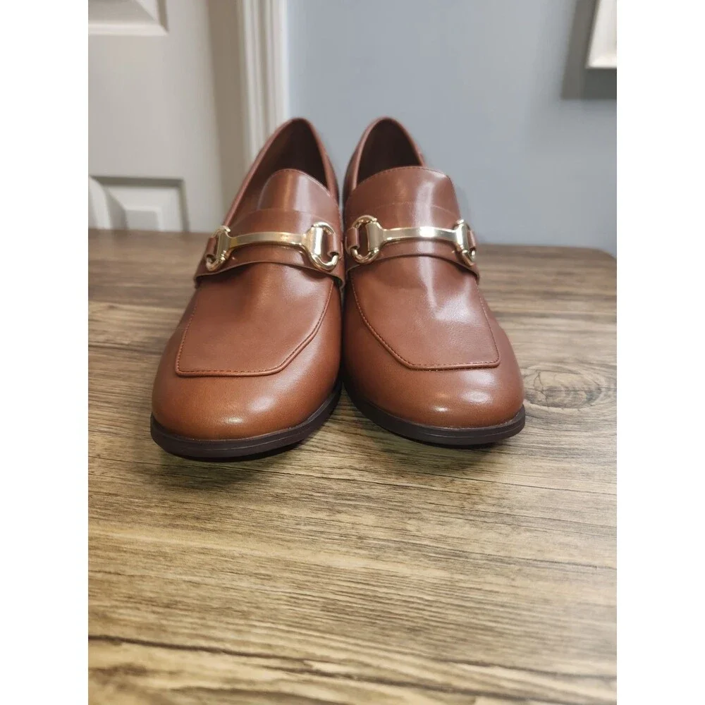 Lauren Blakwell "Neil Cognac Pumps Women's Size 10 Medium - Picture 11 of 16